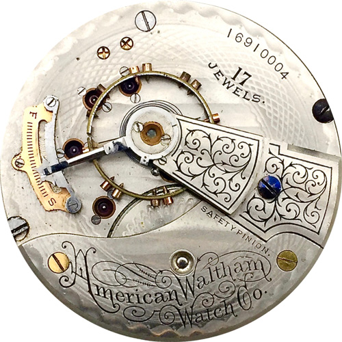 Waltham Pocket Watch Grade No. 825 #19311316