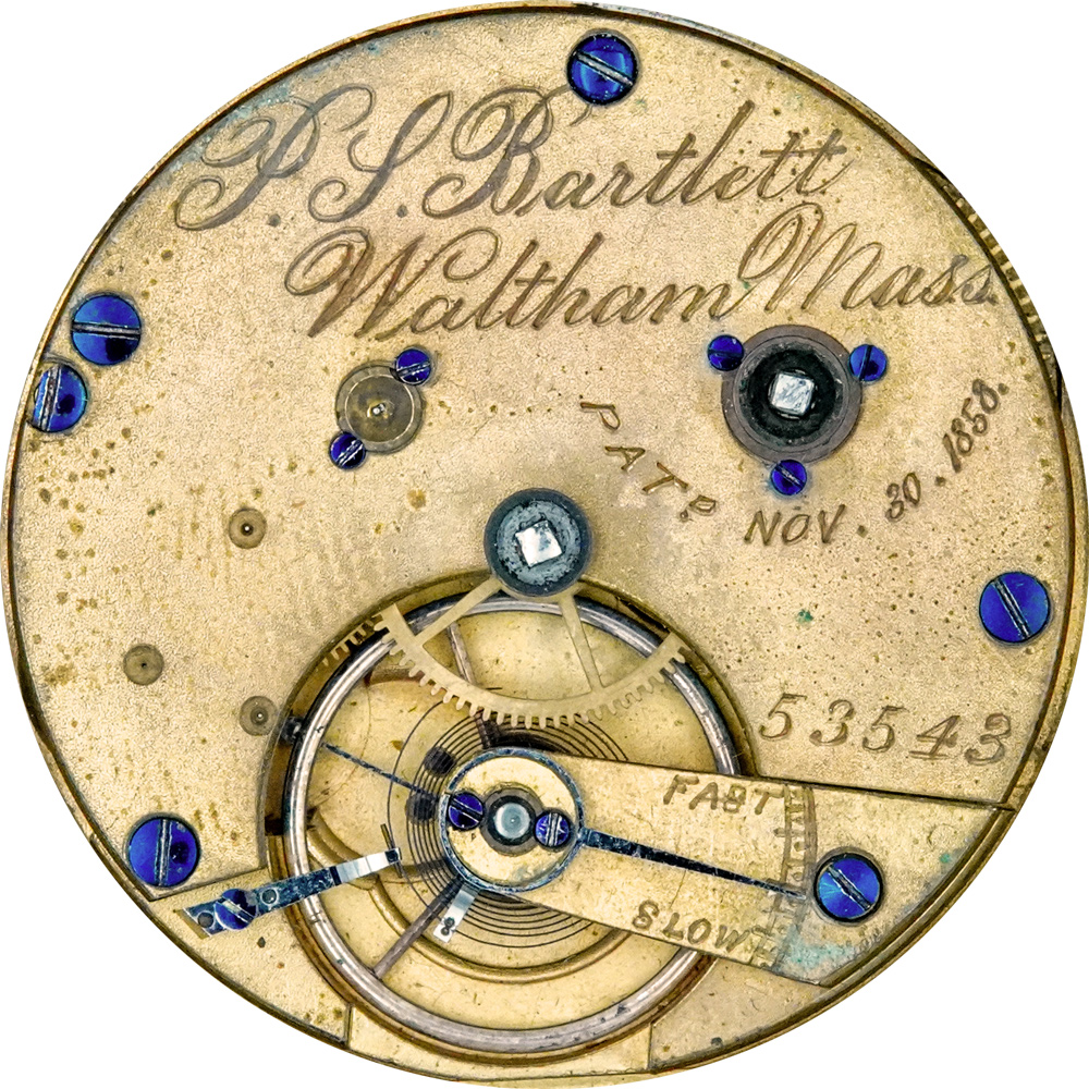 Waltham Pocket Watch Grade P.S. Bartlett #44492