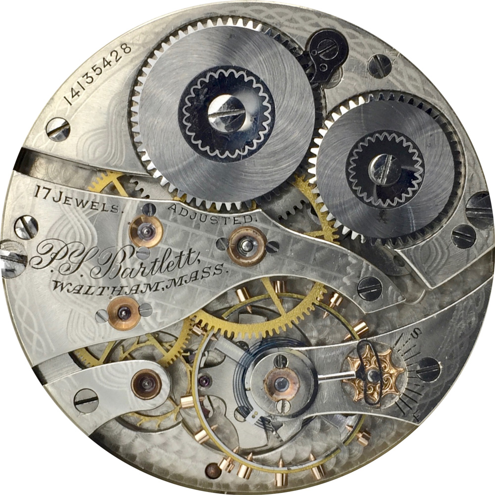 Waltham Grade P.S. Bartlett Pocket Watch Image
