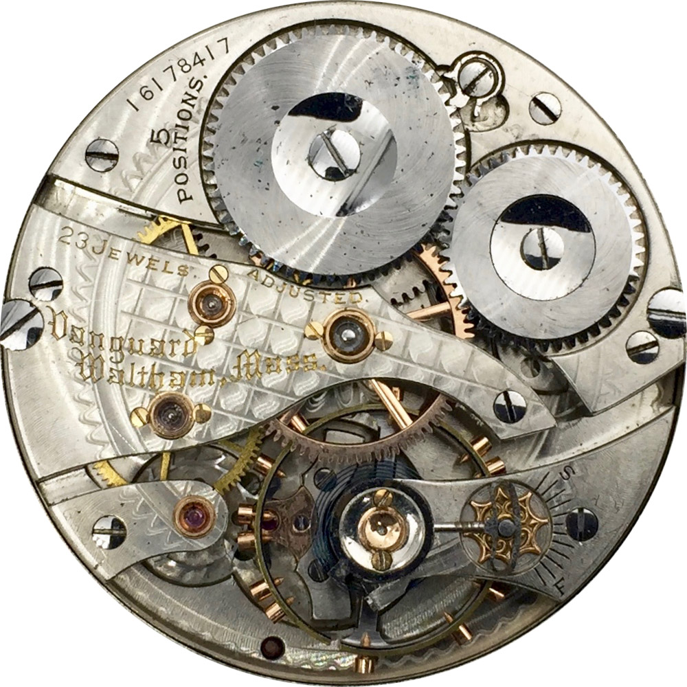 Waltham premier pocket on sale watch 21 jewels