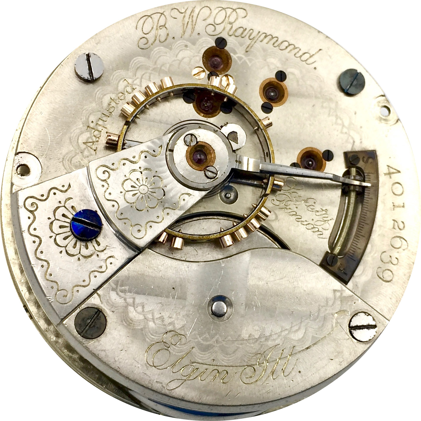 Elgin Grade 27 Pocket Watch