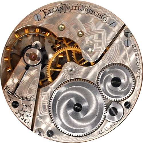 elgin pocket watch serial numbers and value