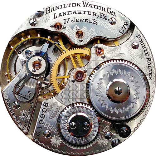 Hamilton Pocket Watch Grade 972 #802461