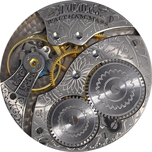 Waltham Grade No. 210 Pocket Watch Image