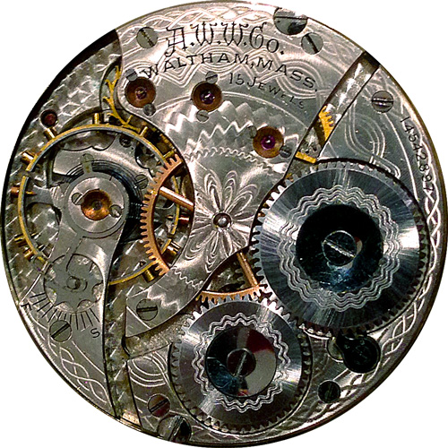 American Watch Co. Grade No. 620 Pocket Watch Image