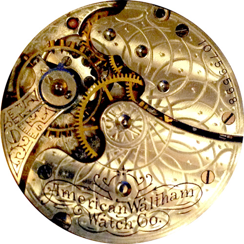 Waltham Pocket Watch Grade Seaside #7654816