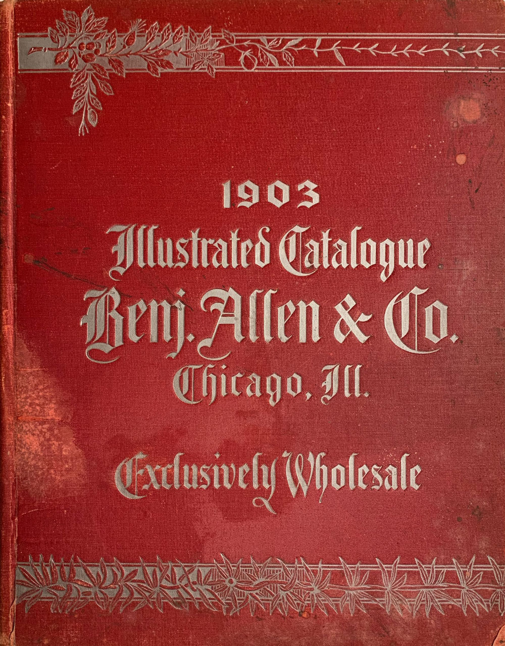 Benj. Allen & Co. Illustrated Catalog (1903) Cover Image
