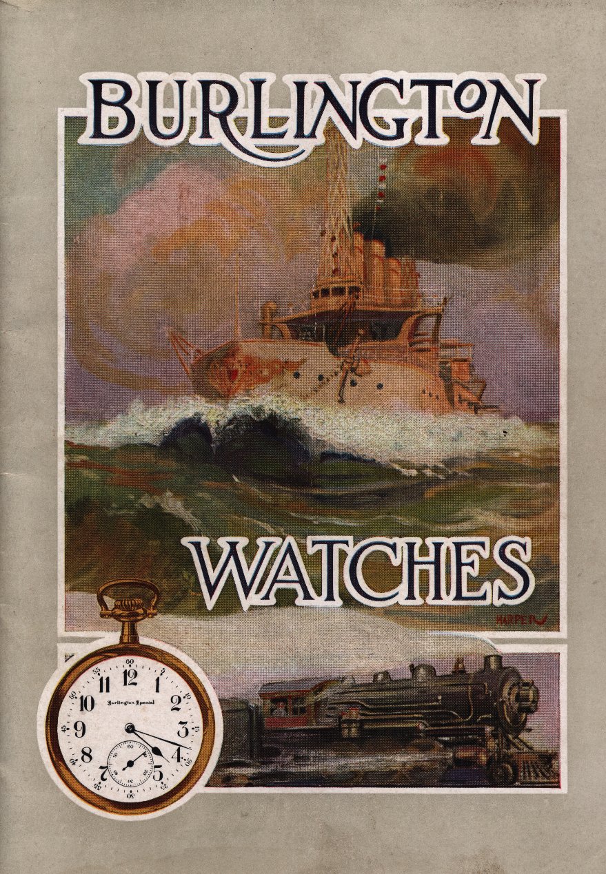 Burlington Watch Company Catalog (c.1915) Cover Image