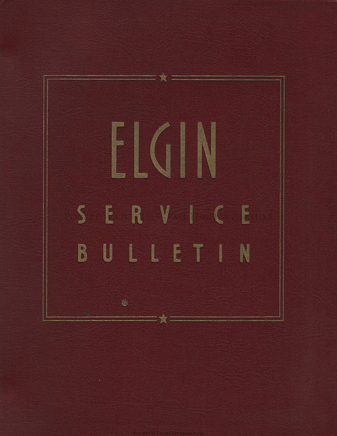 Elgin Service Bulletin (c.1940) | PWDB Digital Archive