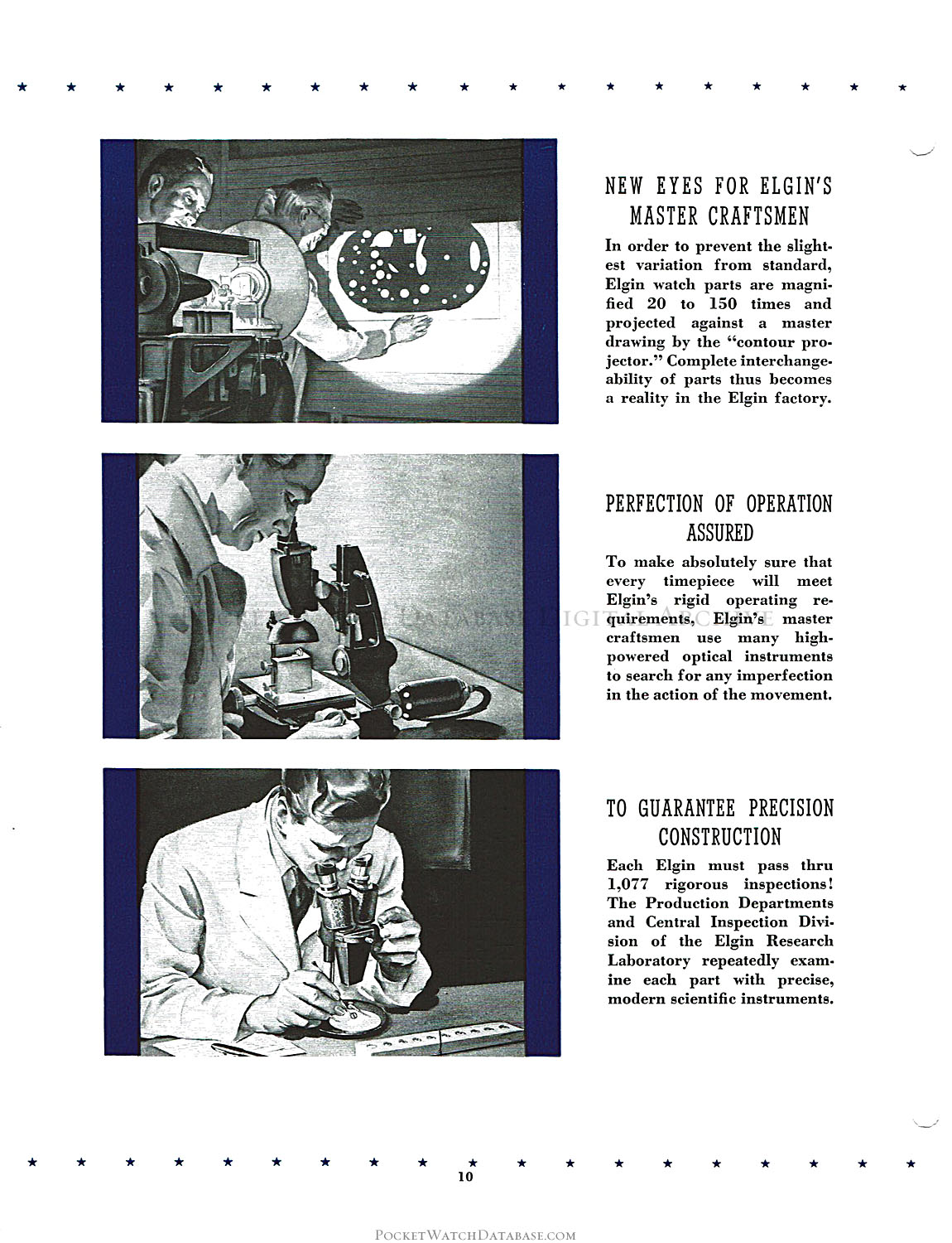Watch Lubrication - Elgin Service Bulletin (c.1940) | PWDB Digital 