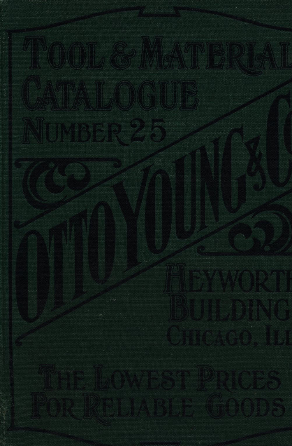 Otto Young & Co. Tool & Material Catalog: New York Standard (c.1908) Cover Image
